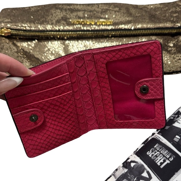 Victoria's Secret Lot – 1 Sequin Clutch & 2 Wallets - Picture 4 of 10